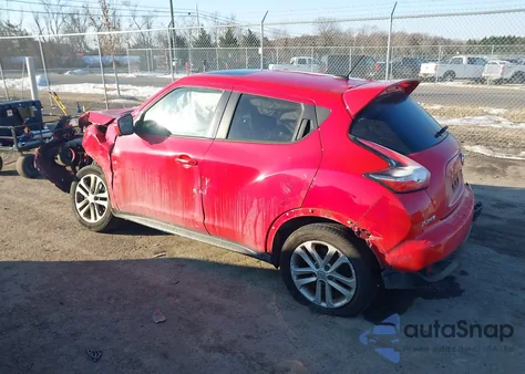 2015 Nissan Juke Sl из США, поврежденный, VIN JN8AF5MV7FT561992